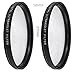 Produktbild 58 mm UV-Filter 2-er Set für Canon EOS 1D, 5D, 5DS, 5DS R, 6D, 7D, 10D, 20D, 30D, 40D, 50D, 60D, 70D, 80D, 100D, 300D, 350D, 400D, 450D, 500D, 550D, 600D, 650D, 700D, 750D, 760D, 1000D, 1100D, 1200D, 1300D SLR-Digitalkamera (58mm Filtergewinde)