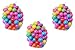 Produktbild Infantasie Kinder Spielbälle 300 bunte Bälle mit Ø 5,5 cm Ball Durchmesser (7 Farben), schadstofffrei ohne gefährliche Weichmacher, knallbunter Plastikbälle Mix in den Farben Grün, Rot, Blau, Gelb, Pink, Lila und Orange, Bällebad Bälle aus hochwertigem PP-Kunststoff (Polypropylen)