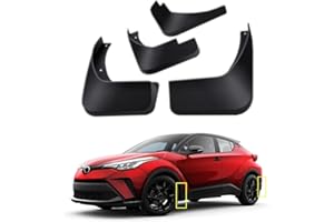TOPGRIL Mud Flaps Kit for Toyota C-HR 2018-2022 Mud Splash Guard Front and Rear 4-PC Set by