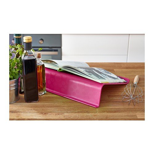 IKEA BRÄDA Laptophalter. 42×31 cm. Farbauswahl SCHWARZ, ROSA ODER GRÜN (Rosa) - 3