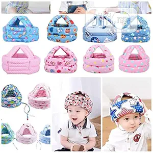 Mommas Baby Baby & Kids Safety Head Protection Cushion Bumper Head (Blue)