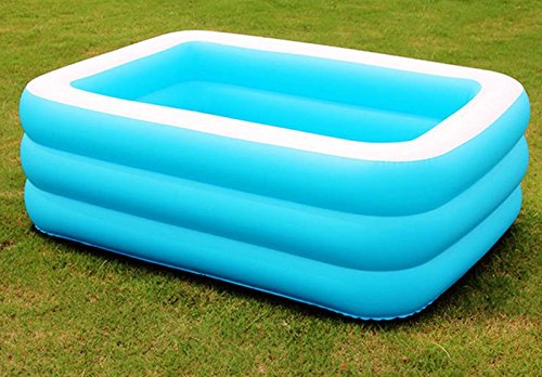 DZW Kinderbecken verdickte aufblasbaren Pool für Erwachsene superhohen Familie Kind Drama Pool Jacuzzi , 160*110*50cm - 5