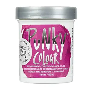 Punky Jerome Russell Semi Permanent Hair Color Conditioning, 100ml - Flamingo Pink (Pack of 1)