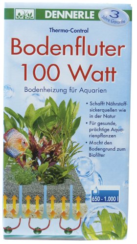 Preisvergleich Produktbild Dennerle 1647 Boden-Fluter-Heizung 21 V, 100 W