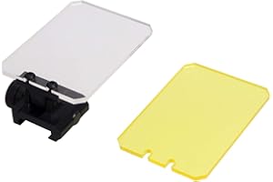 ToopMount Cubierta de Lente Alcance Táctico Protector de Pantalla Lente reflexiva Plegable de 3mm Lente de Punto Rojo de la Lente de Airsoft para el Tiro de Caza