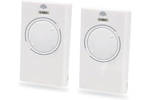 EFFDRDFS 2 pezzi Telecomando per porta garage 868 MHz, telecomando per cancello a 2 canali compatibile con XT2 868 SLH LR, XT2 868 SLH, bianco