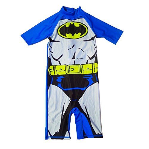DC-Comics-offiziell-Batman-Kinder-Sun-Badeanzug-Kinder-UV-50-Schutz-BADEMODE