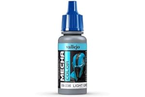 Vallejo 17 ml "AV Mecha Color" Acrylic Airbrush Colour - Light Grey