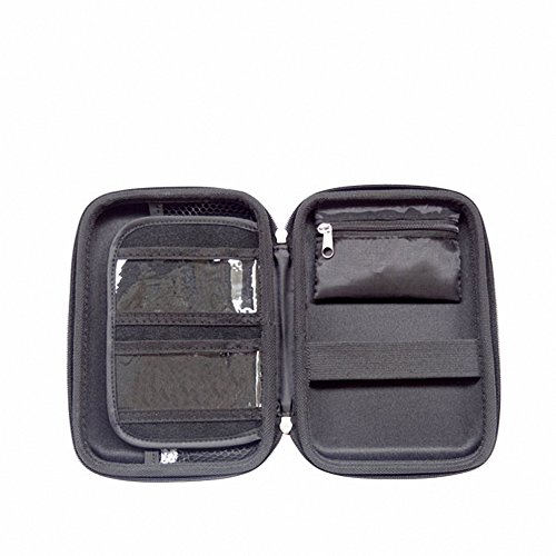 FunYoung Aufbewahrungstasche Organizer für USB Sticks SD Speicherkarte Schutzhülle Farbwahl (Blau) - 4