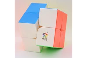 Bukefuno Yuxin Little Magic 2x2 Magnetic Magic Speed Cube YuXin Little Magic M 2x2x2 Puzzle Cubes Stickerless Magic Cube