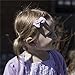 Pinwheel Bow Hair Clip - Toddler TruStay Clip - Best NO Slip Barrette For Fine Hair (TA8-Navy)