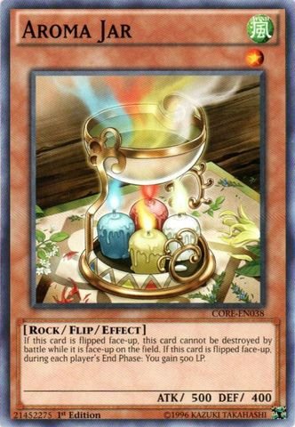Yu-Gi-Oh! - Aroma Jar (CORE-EN038) - Clash of Rebellions - 1st Edition - Common by Yu-Gi-Oh!
