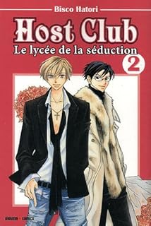 jaquette livre Host club - le lycée de la séduction Vol.2