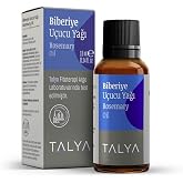 Talya%100 Saf Biberiye U&ccedil;ucu Yağı 10ml - Daha Canlı Cilt G&ouml;r&uuml;n&uuml;m&uuml; - Sa&ccedil; Bakımı - Dif&uuml;z&ouml;r i&ccedil;in Aromaterapi Yağı