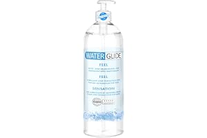 Waterglide Feel glidgel på vattenbasis | transparent gel | 1000 ml