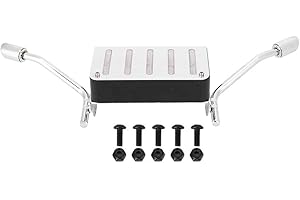 VGEBY RC Exhaust Pipe, RC Fuel Tanks Exhaust Pipe Accessory Fuel Tank + Exhaust Pipe R/C Scale Accessories Fit for 1/10 RC Car