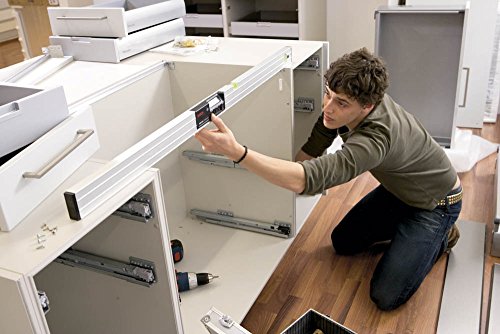 Bosch Professional DNM 120 L, 120 cm Länge, 0 – 360° Messbereich, ± 0,05° Messgenauigkeit Elektronik, Schutztasche, 1 x 9-V-6LR61-Batterien (AA) - 3