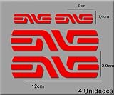 Color: rojo Ecoshirt AG-XPIX-910G Pegatinas Enve R39 Vinilo Adesivi Decal Aufkleber Клей MTB Stickers Bike, Rojo