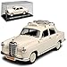 Produktbild Mercedes-Benz 180 D Kleiner Ponton Limousine Taxi Tel Aviv W120 1953-1962 1/43 Modellcarsonline Modell Auto