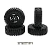 Produktbild RCAWD 1:10 Off-Road Rock Crawler 115mm Rc Auto Reifen Felge 12mm Hex Hub Kunststoff Gummi 210149 4 Stücke