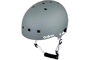 SIFVO OnBros Casque Trottinette Adulte et Adolescent Casque Velo de Skateboard Scooter Trotinette Cyclisme Casque Scoot and Ride Casque Vélo, M/L