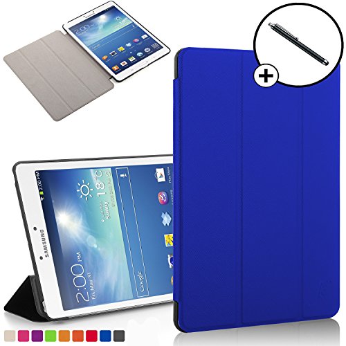 ForeFront Cases® - Kunstleder-Case mit Ständer Hülle für Samsung Galaxy Tab 3 8.0 8GB 3G + WiFi - mit magnetischer Auto-Sleep-Wake-Funktion - inkl. Bedienstift