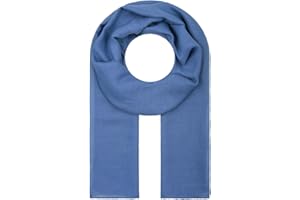 Majea Tuch Lima schmal geschnittenes Damen-Halstuch uni Schal einfarbig Sommerschal Sommer Halstuch (880010)