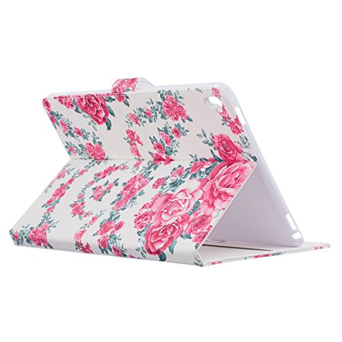 inShang iPad Hülle Schutzhülle für iPad iPad pro 9.7, PU Leder, Ständer Etui Tasche Smart Case Cover für ipad iPad pro 9.7 inch mit Automatische Einschlaf/Aufwach + inShang Logo hochwertigen Stylus Eingabestift Stift - 3