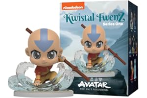 Mighty Jaxx Avatar Ostatni Władca Wiatru Kwistal Fwenz Seria 1 | Niewidome pudełko Zabawkowe figurki kolekcjonerskie | Jedno opakowanie - zawiera jedną losową figurkę