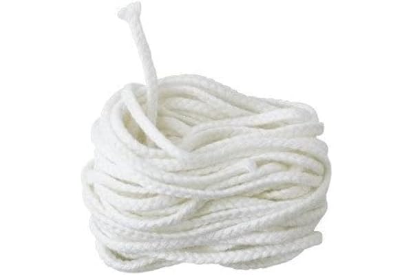 Mèche pour Bougies jusqu'à 5 cm de diamètre Longueur 5 m | 100% Coton | pour Bougies DIY idéal pour la Cire d'abeille Paraffine Cire de soja Cire de Colza et Bien d'autres cires