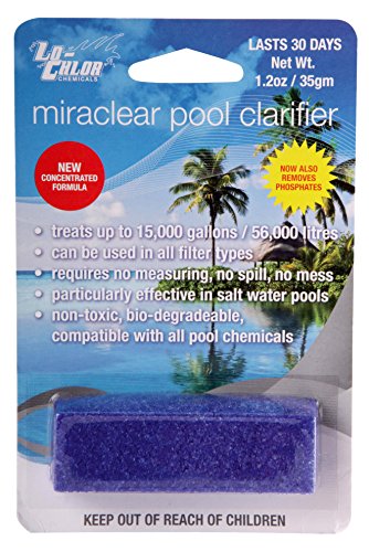 Lo-Chlor Miraclear Cube 35: Gel Sólido Que clarifica y Aumenta la Transparencia del Agua Piscina. 35 gr