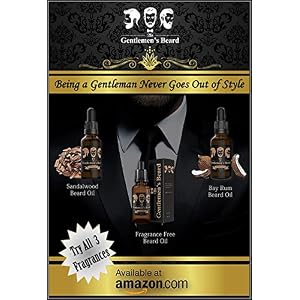 The Gentlemen’s Premium Sandalwood Beard Oil And Conditioner – Smooth Out And Soften Your Beard – For A Beard That Looks… - Image 6