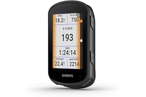 Garmin Edge 540, Ciclocomputer GPS a Doppia Frequenza, Cartografico, Display 2,6" a colori, Interfaccia a Pulsanti, Navigazione, Stamina, Power Guide, Autonomia 26 ore