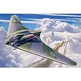 Revell Modellbausatz Flugzeug 1:72 - Horten Go 229 im Maßstab 1:72, Level 4, originalgetreue Nachbildung mit vielen Details, 