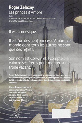 Book's Cover of Les princes d’Ambre: Cycle 1