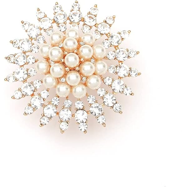 Anello Vintage Fiore Perla Donna Regolabile - Gioiello Elegante In Rame E Zirconia Per Matrimonio O Promessa