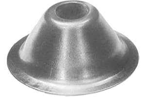 RAM CHEVILLES ET FIXATIONS Rosetón cónico, 14 x 32 mm, plateado, caja de 100