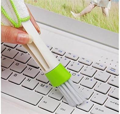 Driverder Mini Dust Collector Double Head Microfiber Ventilation Dust Brush