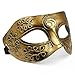 Produktbild Accessotech Herren Carnival Masquerade Römisch Party Maske Kostüm Maskenball Gladiator - Gold