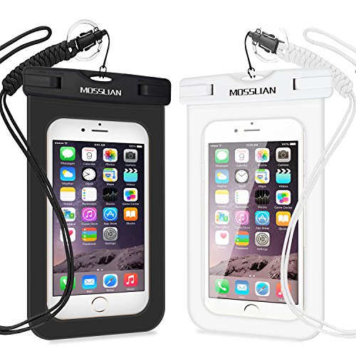 MOSSLIAN Funda Bolsa Móvil Impermeable Universal 6 Pulgadas,para Esquiar, Nadar,Pescar