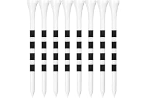 FINGER TEN Tee en Bois De Golf Naturel Golf Pro Longueur 2 3/4" 70 Mm Lot de 100 250, Professionnel Golf en Bois de pour Sports de Plein air Couleur mélangée Bleu Rouge Blanc Bois Naturel