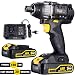 Produktbild Akku-Schlagschrauber, TECCPO 180Nm Akkuschrauber 18V (2 Akkus mit 30min Schnellladegerät, Drehmoment Max 180Nm, 0-2900RPM, Spannfutter Spannbereich: 6.35mm, LED-Arbeitsleucht) - TDID01P