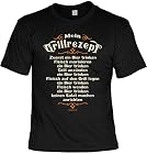 Tini – Shirts Griller Sprüche-Tshirt – lustiges Grill-Set – Griller Partyshirt : Mein Grillrezept – Bild 2