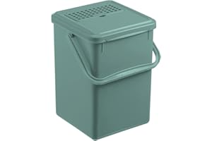 Rotho Bidone per compost Bio 9 L con carbone attivo