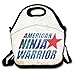 Produktbild American Ninja Warrior Logo Reusable Lunch Bag/Backpack / Tote With Zipper, Carry Handle And Shoulder Strap For Adults Or Kids
