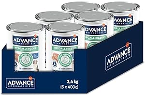 AFFINITY ADVANCE VETERINARY DIETS Advance Diets Nourriture Humide pour Chiens - Hypoallergenic Limited Ingredient Truite - 6 boîtes de 400g