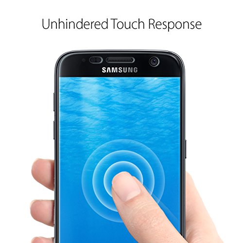 Spigen® [Kein Glas] Samsung Galaxy S7 Schutzfolie [Komplett Gedeckt] **Wasser-installation** Samsung Galaxy S7 Folie [Neo Flex] komplett gedeckt Vorder Folie **Ultra Clear** Samsung S7 displaychutzfolie (555FL21391) - 8
