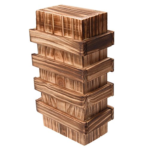 Preisvergleich Produktbild SODIAL(R) Lustig Zauber Holz Kasten Magic Box Lernspielzeug