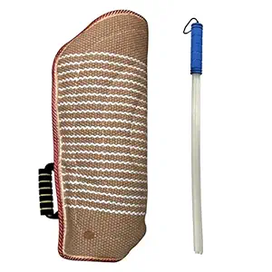 Dog Bite Training Sleeves Professional Dogs Bit Training Arm Sleeve with Whip Agitation Stick Arm Protect