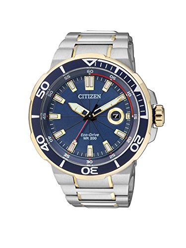 Citizen Herren-Armbanduhr Analog Quarz Edelstahl AW1424-62L Citizen Herren-Armbanduhr Analog Quarz Edelstahl AW1424-62L